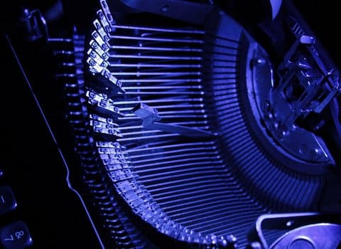 Architektur Spirale Blau