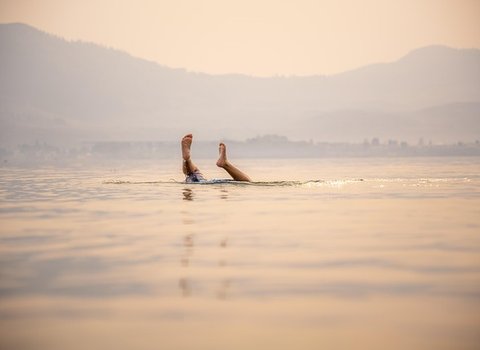 Boot See Sonnenuntergang