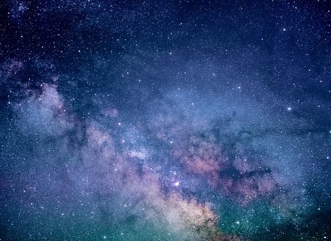 Energieexplosion Blaues Licht