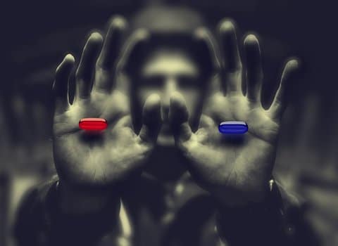 Hände bunt spiritüll