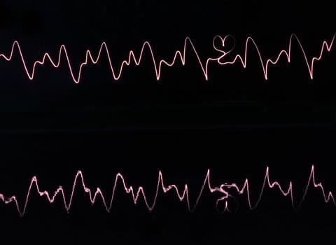 Herzschlag Puls Linie