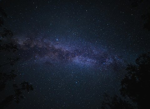 Kosmischer Nebel Bunt