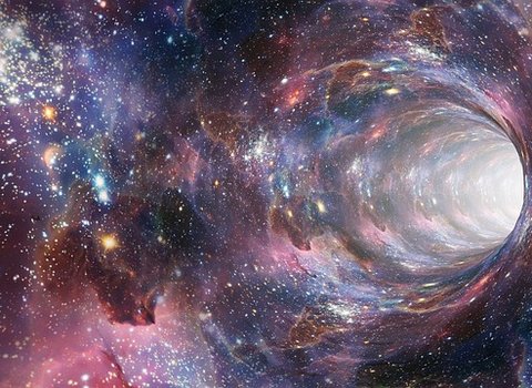 Kosmischer wirbel tunnel