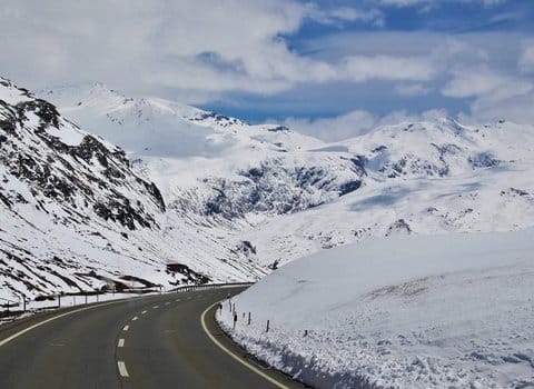 Nebel Schnee Winter Mystisch