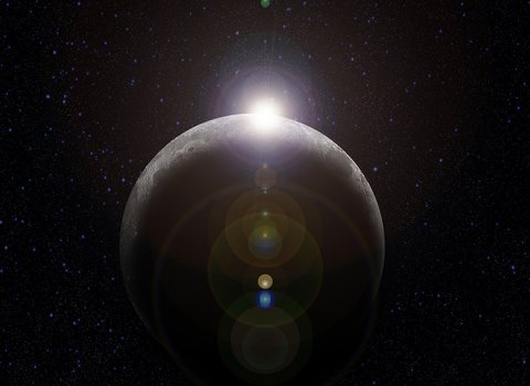 Planet Leuchtender Horizont