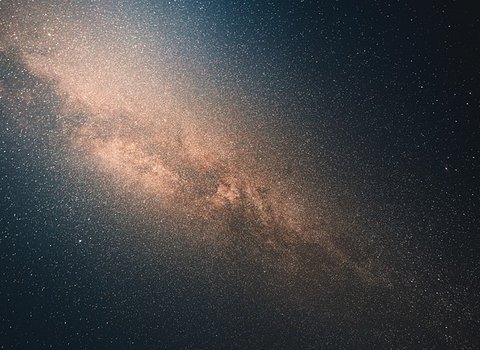 Roter Nebel Kosmische Wolke