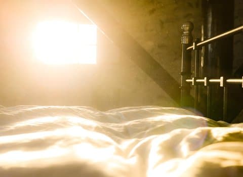 Sonnenuntergang Goldenes Licht