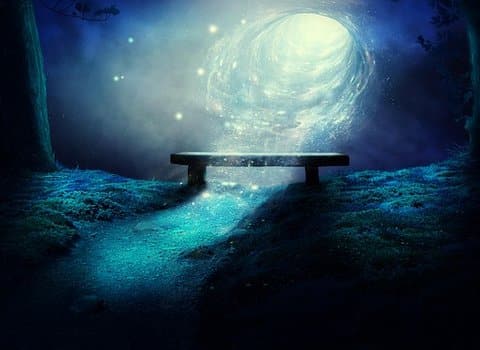 Vollmond Fantasie Mystisch