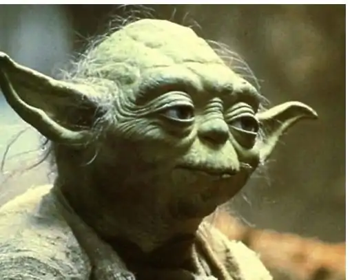 Yoda Zitat - erleuchtete Wesen