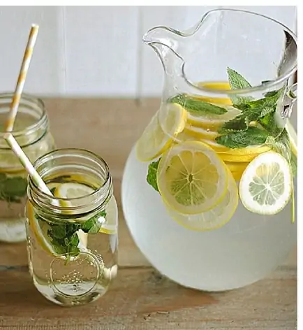 Zitronenwasser + Honig und Zimt