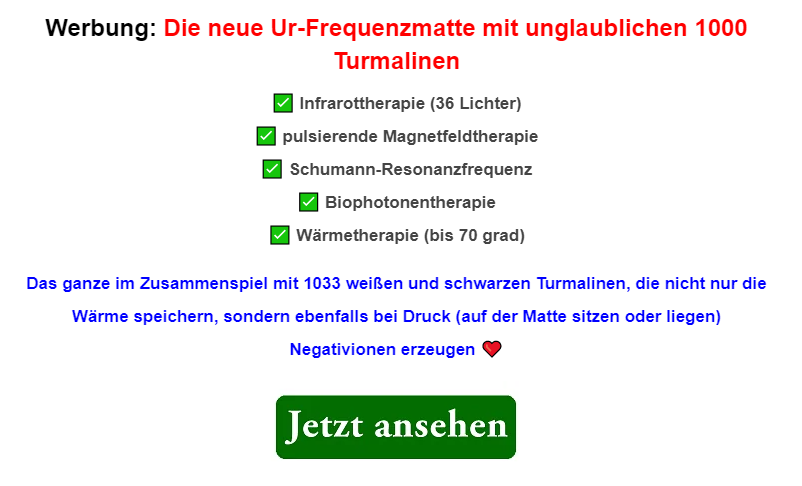 Urfequenzmatte