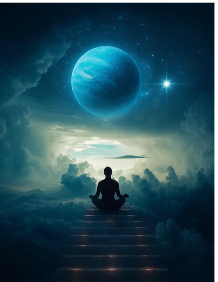 Die vier langsam laufenden Planeten 